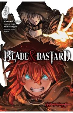 Coperta cărții 'Blade & Bastard, Vol. 3 (Manga) - Kumo Kagyu'