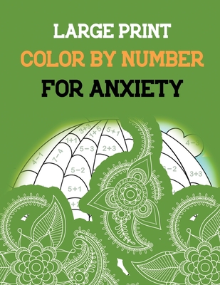 Large Print Color by Number for Anxiety: Adult Coloring Book by Number for Anxiety Relief, Scripture Coloring Book for Adults & Teens Beginners, Books - Rns Coloring Studio