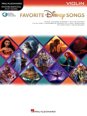 Favorite Disney Songs: Instrumental Play-Along for Violin -