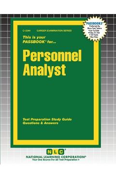 Coperta cărții 'Personnel Analyst -'