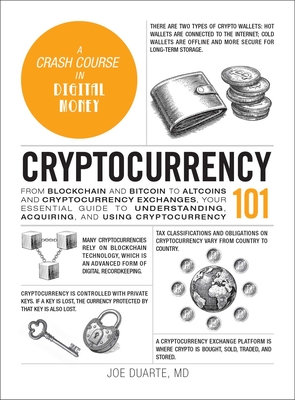 Coperta cărții 'Cryptocurrency 101: From Blockchain and Bitcoin to Altcoins and Cryptocurrency Exchanges, Your Essential Guide to'