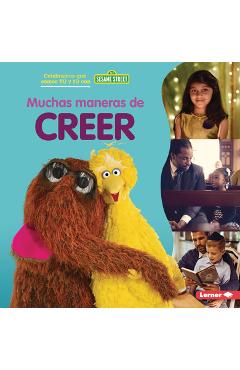 Coperta cărții 'Muchas Maneras de Creer (Many Ways to Believe) - Christy Peterson'