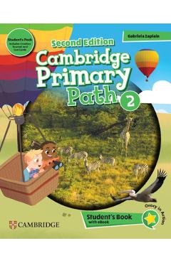 Poza produsului Cambridge Primary Path Level 2 Student's Book with My Creative Journal, Cue Cards and eBook - Gabriela Zapiain