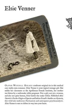 Coperta cărții 'Elsie Venner - Oliver Wendell Holmes'