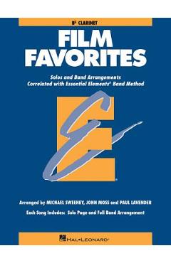 Coperta cărții 'Film Favorites: Clarinet -'