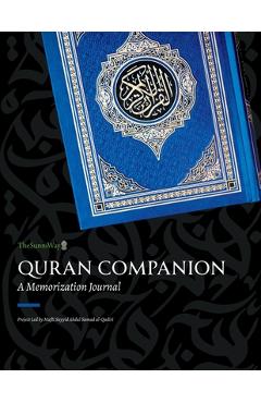 Coperta cărții 'Quran Companion: A Memorization Journal -'