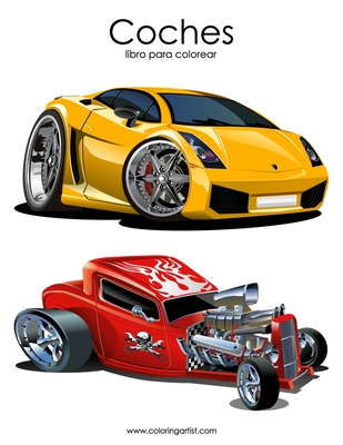 Coches libro para colorear 1 - Nick Snels