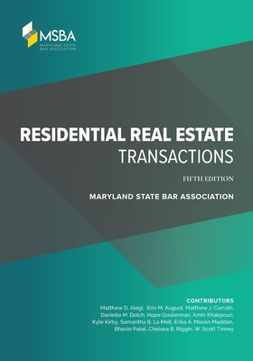 Residential Real Estate Transactions - Matthew D. Alegi