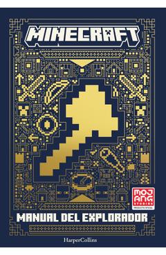 Coperta cărții 'Minecraft Oficial: Manual de Explorador: (Minecraft: Handbook of Explorers - Spanish Edition) -'