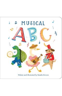 Coperta cărții 'Musical ABC - Natalie Briscoe'