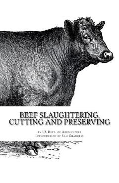 Coperta cărții 'Beef Slaughtering, Cutting and Preserving - Sam Chambers'