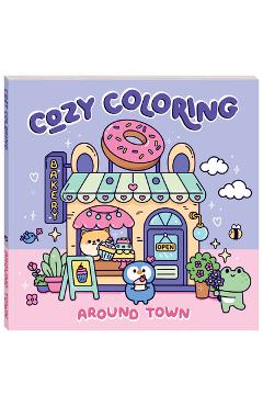 Poza produsului Art Maker Cozy Coloring Around Town - 