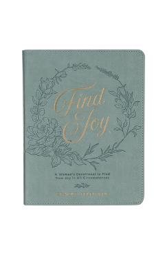 Coperta cărții 'Gift Book Find Joy Faux Leather -'