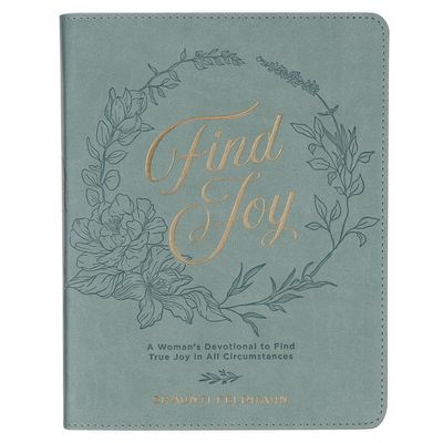 Gift Book Find Joy Faux Leather - 