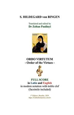 Poza produsului Ordo Virtutum (order Of The Virtues): Full Score In Latin A - Hildegard Von Bingen