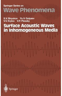 Coperta cărții 'Surface Acoustic Waves in Inhomogeneous Media - S. V. Biriukov'