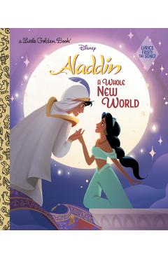 Coperta cărții 'A Whole New World (Disney Aladdin) -'