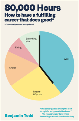 Coperta cărții '80,000 Hours, Completely Revised and Updated: Have a Meaningful Work Life and Find a Fulfilling Career That Does Good -'