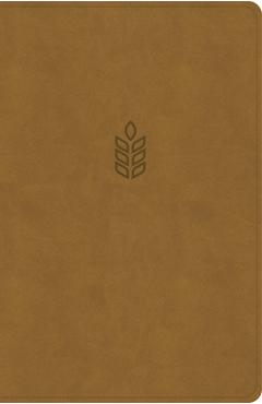 Poza produsului CSB Personal Size Giant Print Bible, Camel Suedesoft Leathertouch, Indexed - 