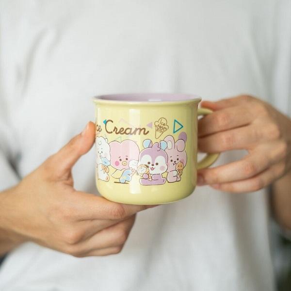 Cana ceramica: BT21 Ice Cream