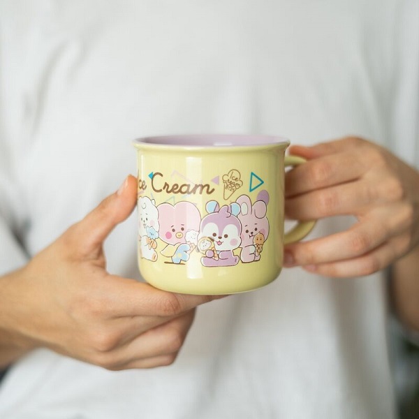 Cana ceramica: BT21 Ice Cream