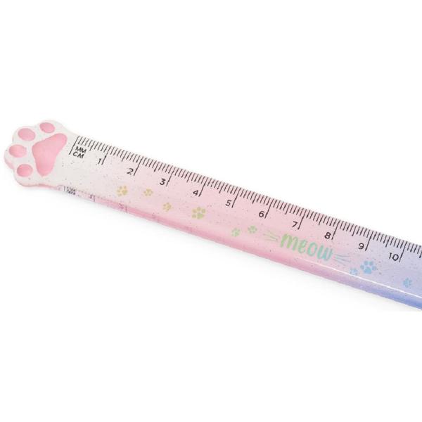Rigla: Meow 15 cm