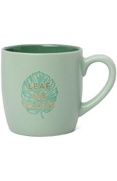 Imaginea produsului 'Cana ceramica: Leaf me Alone'