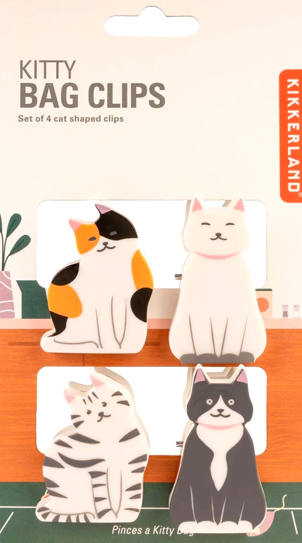 Clipsuri pentru pungi: Kitty