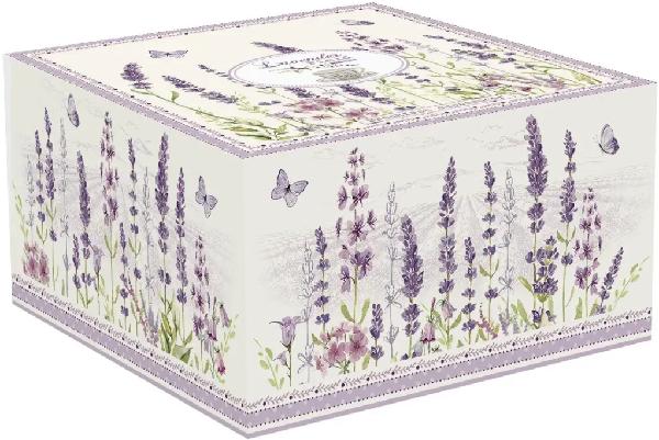Set cana portelan cu farfurioara: Lavanda