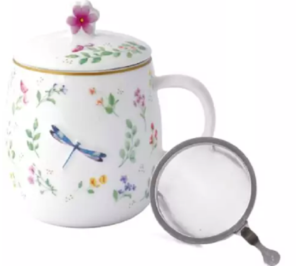 Cana cu sita si capac: Fancy Garden