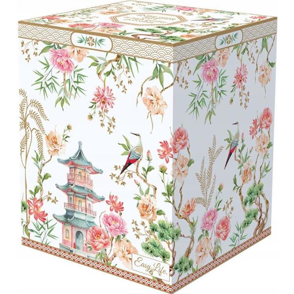 Cana cu sita si capac: Jardins d'Orient. Multicolor