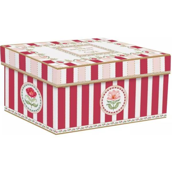 Set ceainic cu infuzor si 2 cesti portelan: Flowery