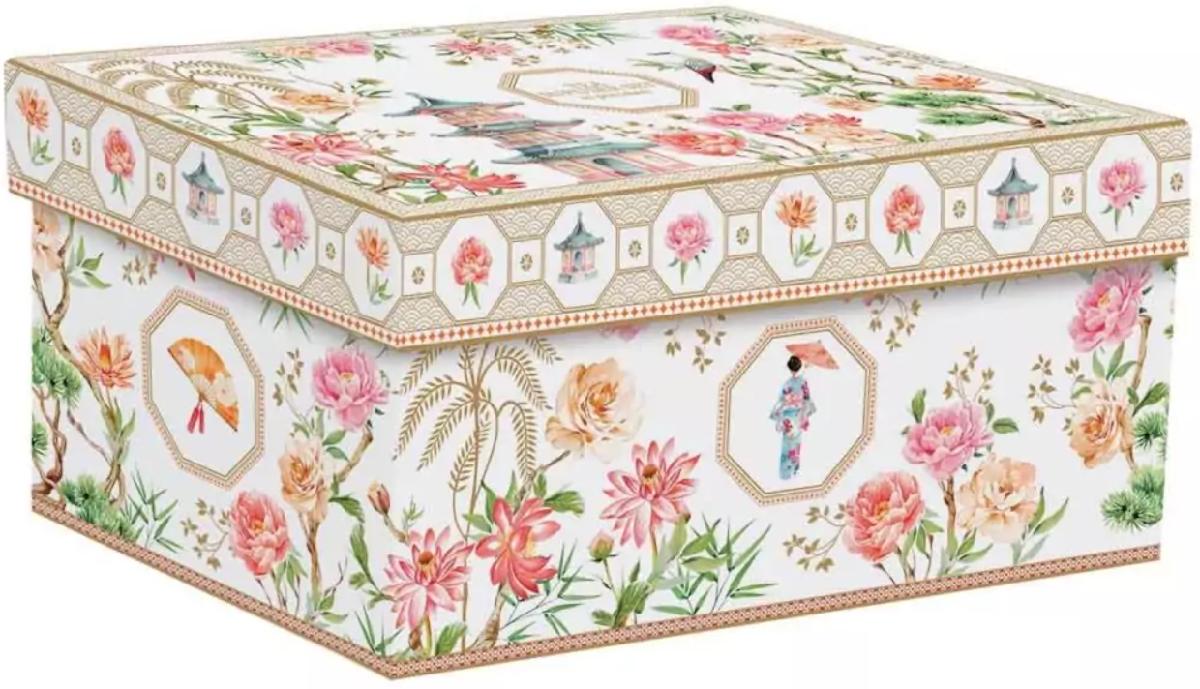 Set ceainic cu infuzor si 2 cesti portelan: Jardins d'Orient