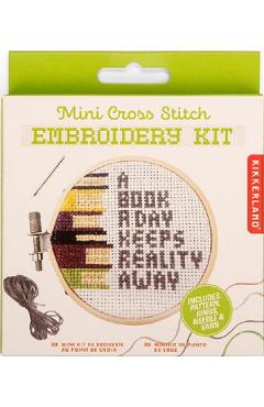 Imaginea produsului 'Mini kit de brodat: Cărți'