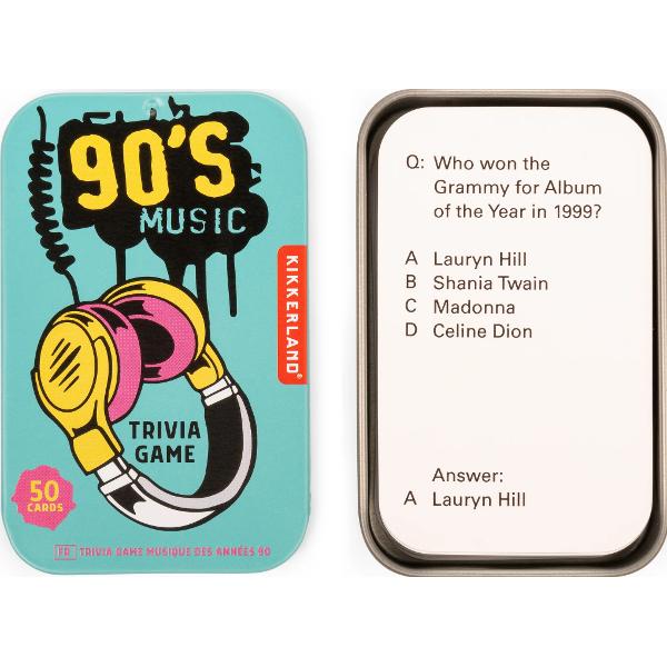 Joc trivia: Music 90's