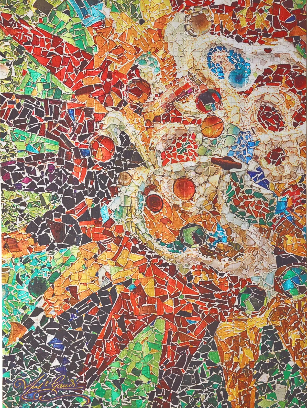 Puzzle 1000: Gaudi's Mosaic