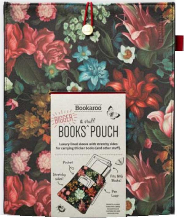Husa carte: Bookaroo. Dark Floral