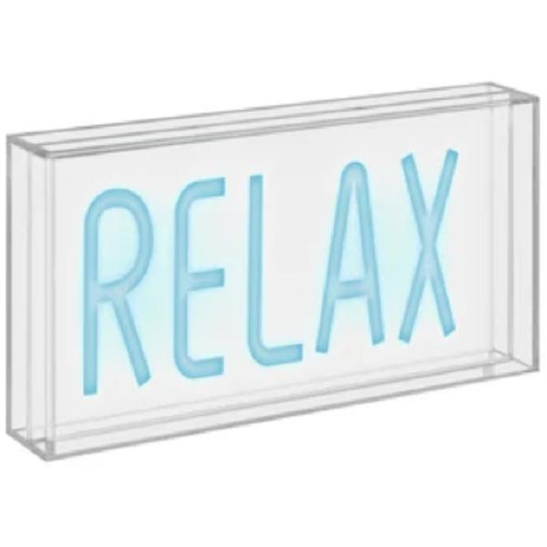 Decoratiune neon: Relax