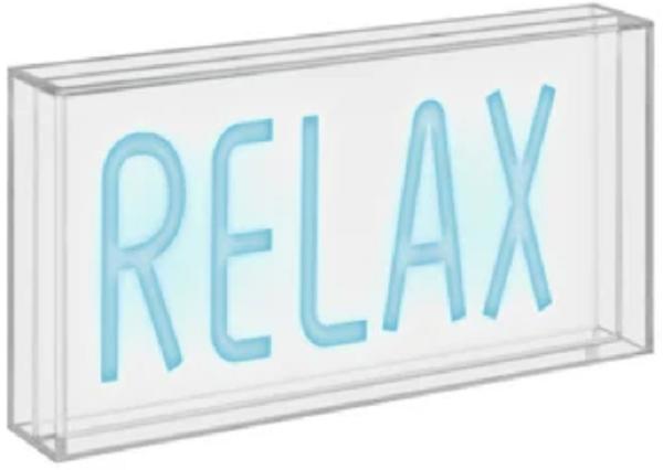Decoratiune neon: Relax