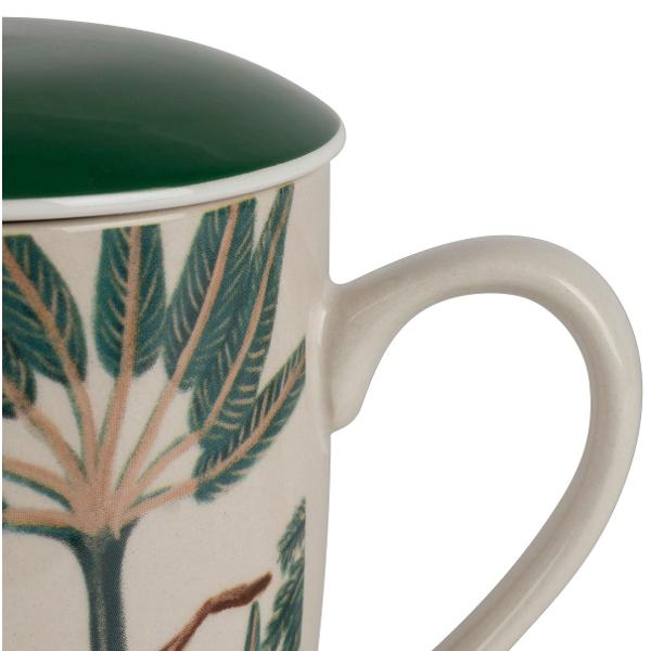 Cana ceramica cu infuzor si capac: Somptua