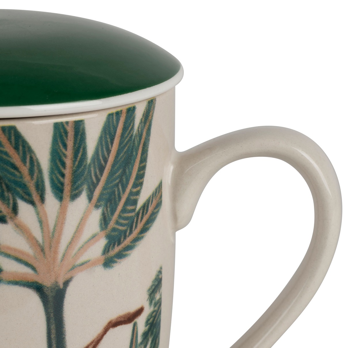 Cana ceramica cu infuzor si capac: Somptua