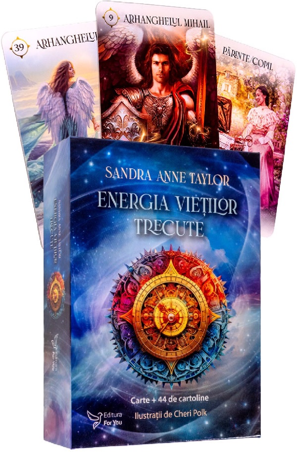 Set: Energia vietilor trecute. Carte + cartoline - Sandra Anne Taylor