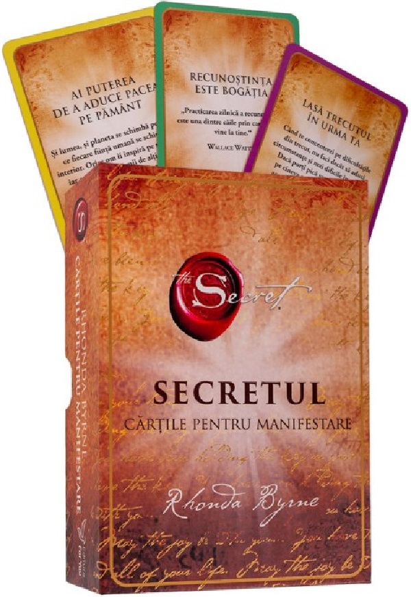 Set: Secretul. Cartile pentru manifestare. Carte + cartoline - Rhonda Byrne