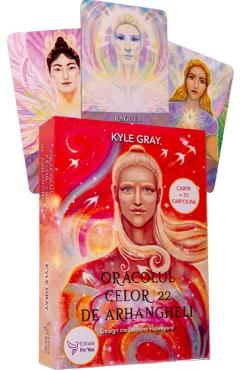 Poza produsului Set: Oracolul celor 22 de Arhangheli. Carte + cartoline - Kyle Gray