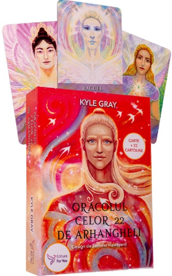 Set: Oracolul celor 22 de Arhangheli. Carte + cartoline - Kyle Gray