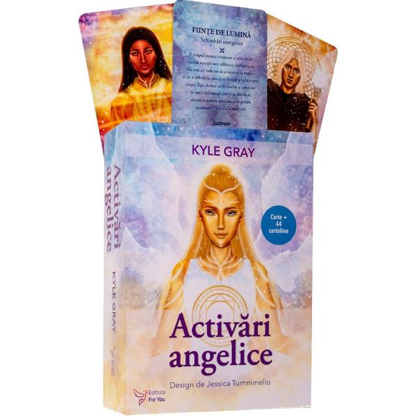 Set: Activari angelice. Carte + cartoline - Kyle Gray