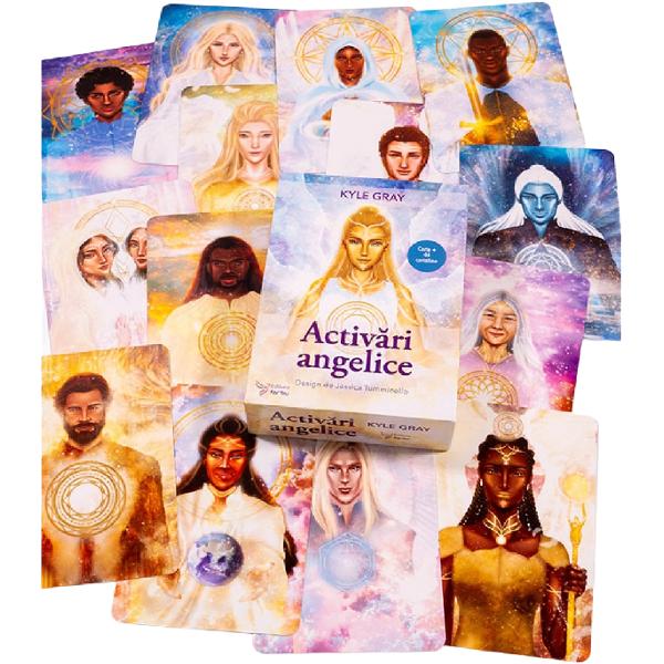 Set: Activari angelice. Carte + cartoline - Kyle Gray