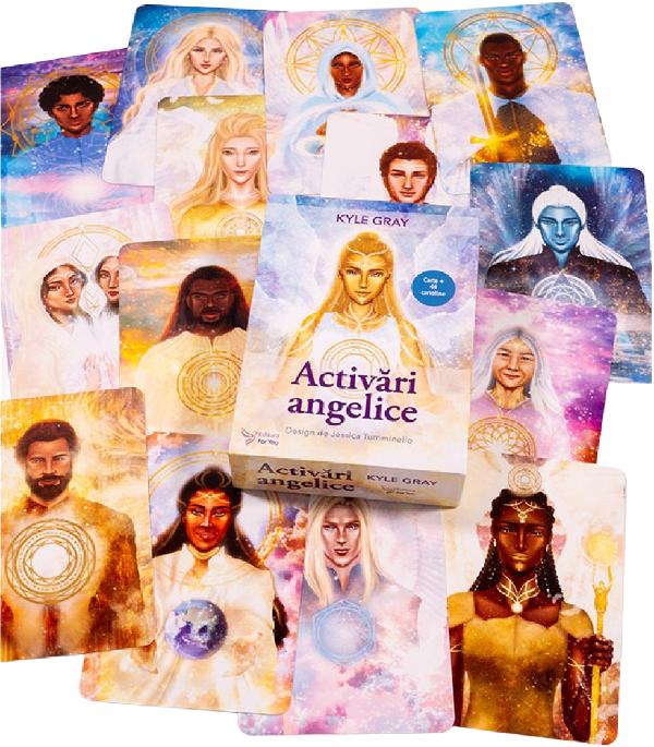 Set: Activari angelice. Carte + cartoline - Kyle Gray