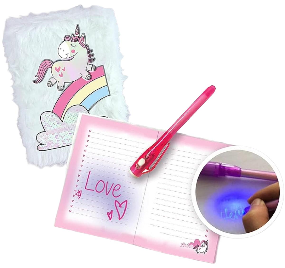 Jurnal secret cu pix si lacat: Girabrilla unicorn