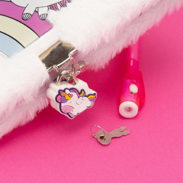Jurnal secret cu pix si lacat: Girabrilla unicorn